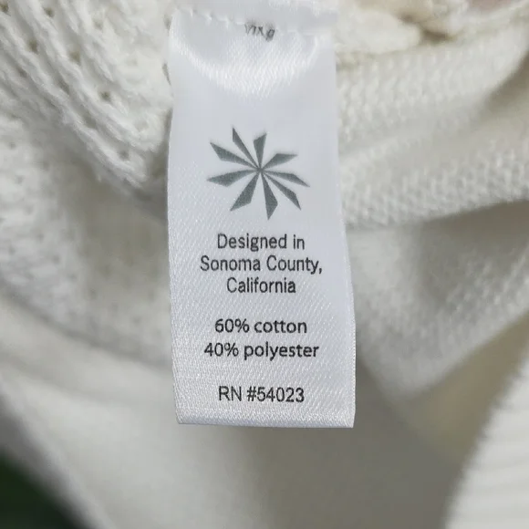 Athleta White Varsity Sweater - Picture 9 of 9
